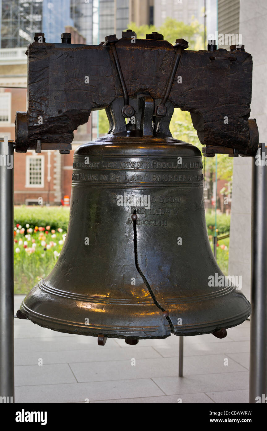 LIBERTY BELL CENTER PHILADELPHIA PENNSYLVANIA Stockfoto