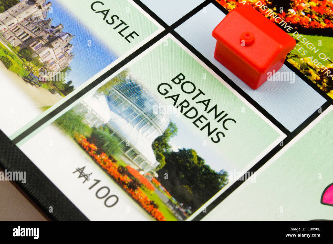 Belfast-Monopol: Bau eines Hotels am Botanischen Garten Stockfoto