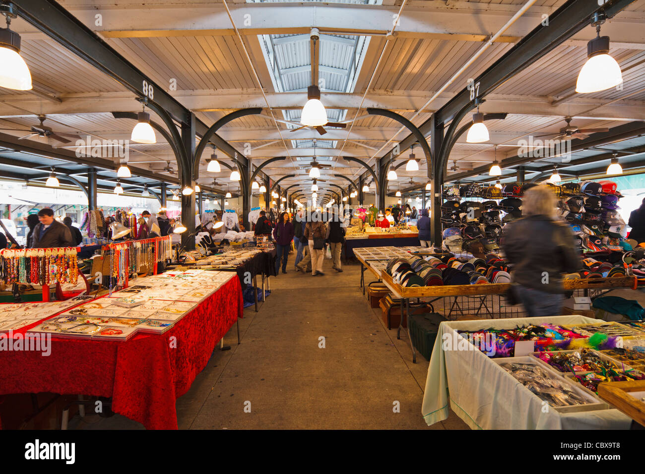 Französisch Marktstände, New Orleans Stockfoto