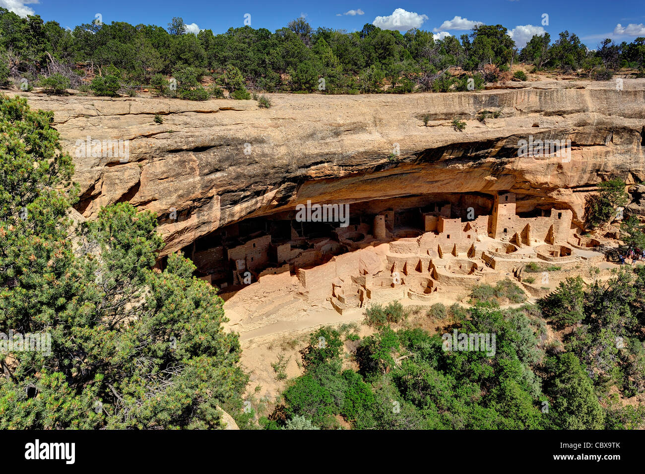Mesa Verde Nationalpark Stockfoto