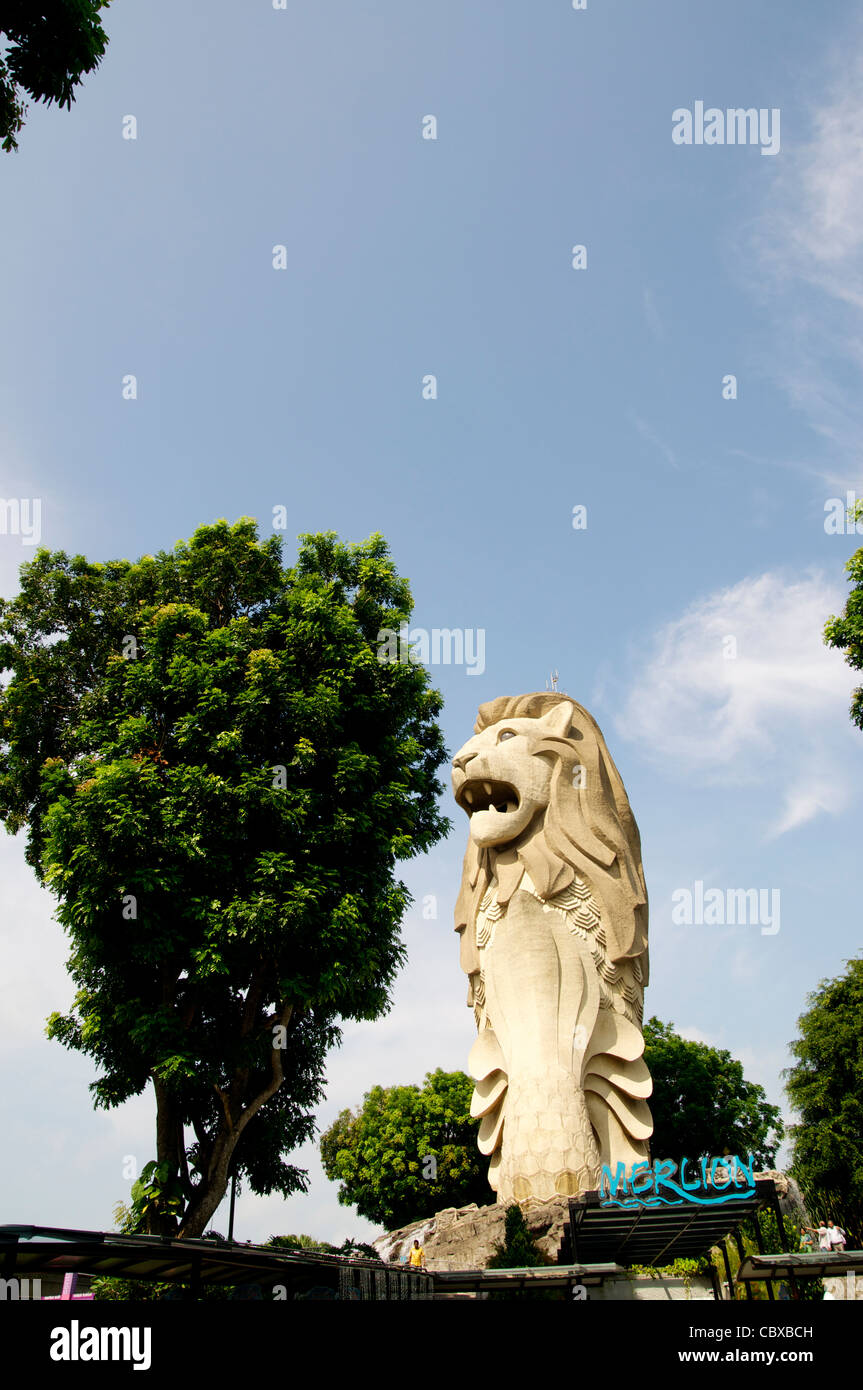 Insel Sentosa Asia-Lieblings-Spielplatz Stockfoto