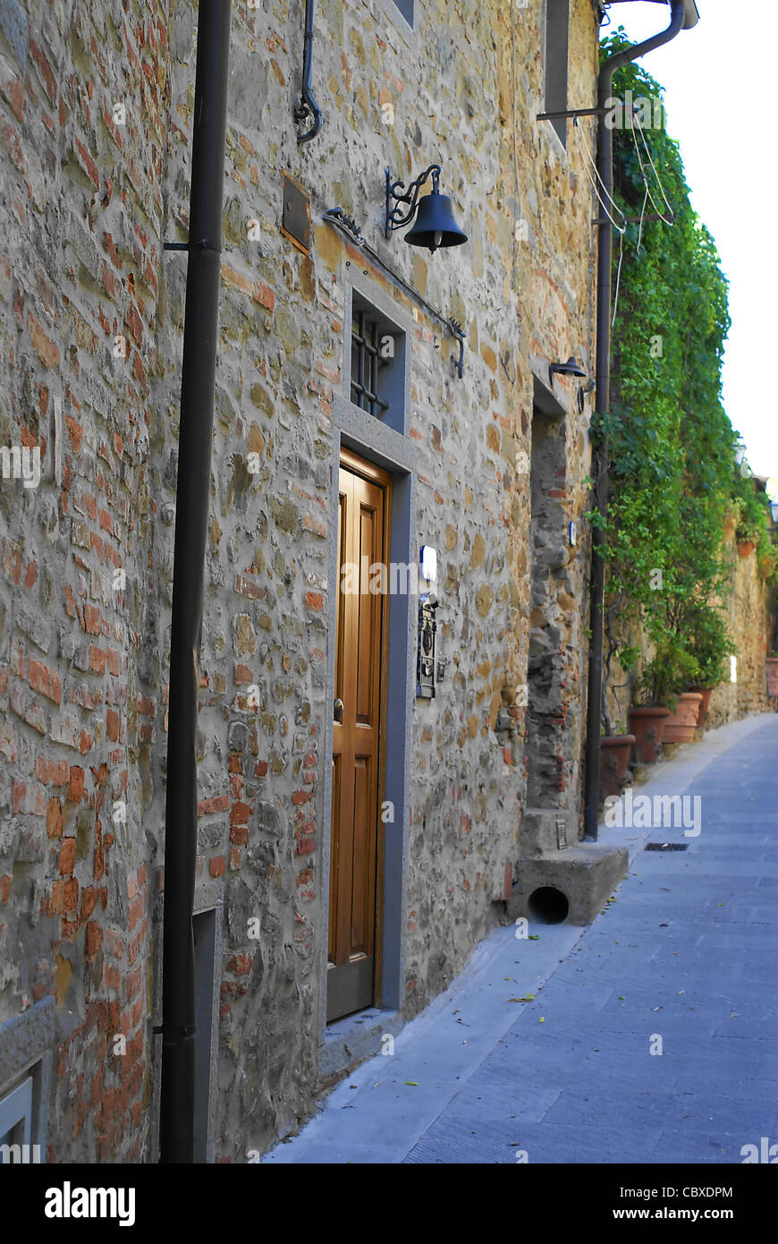 Bild von einem Olld Haus in der Toskana Stockfoto