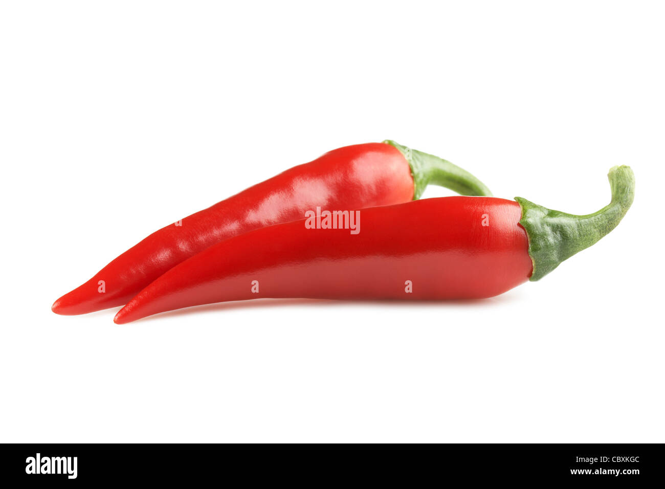 Scharfe Paprika Stockfoto