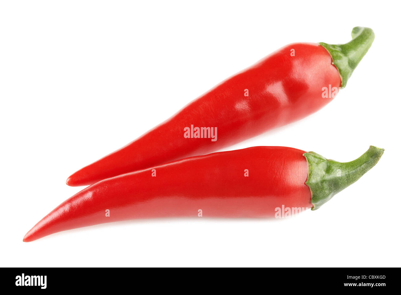 Scharfe Paprika Stockfoto