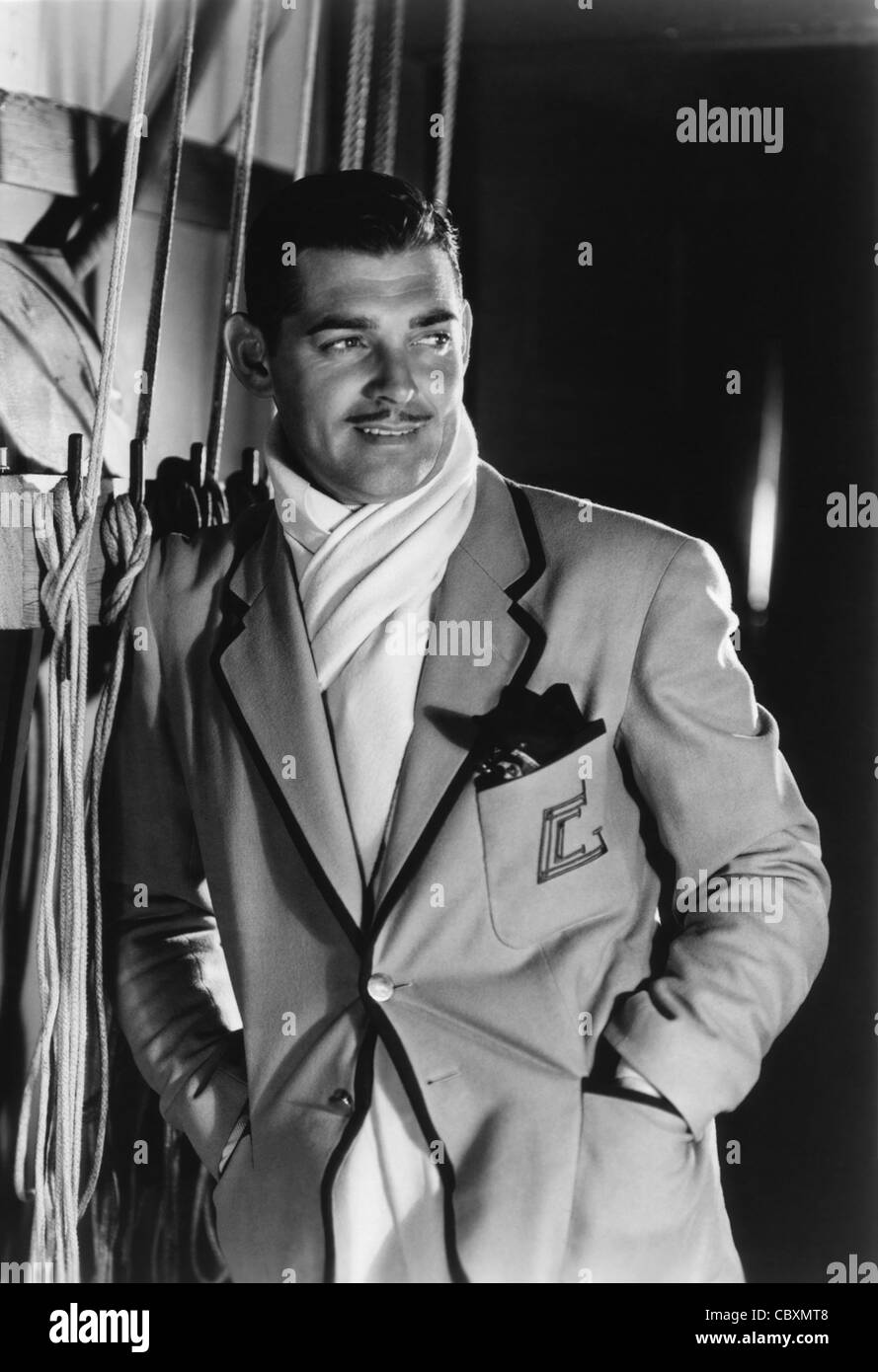 William Clark Gable (1. Februar 1901 – 16. November 1960) US-amerikanischer Schauspieler Stockfoto