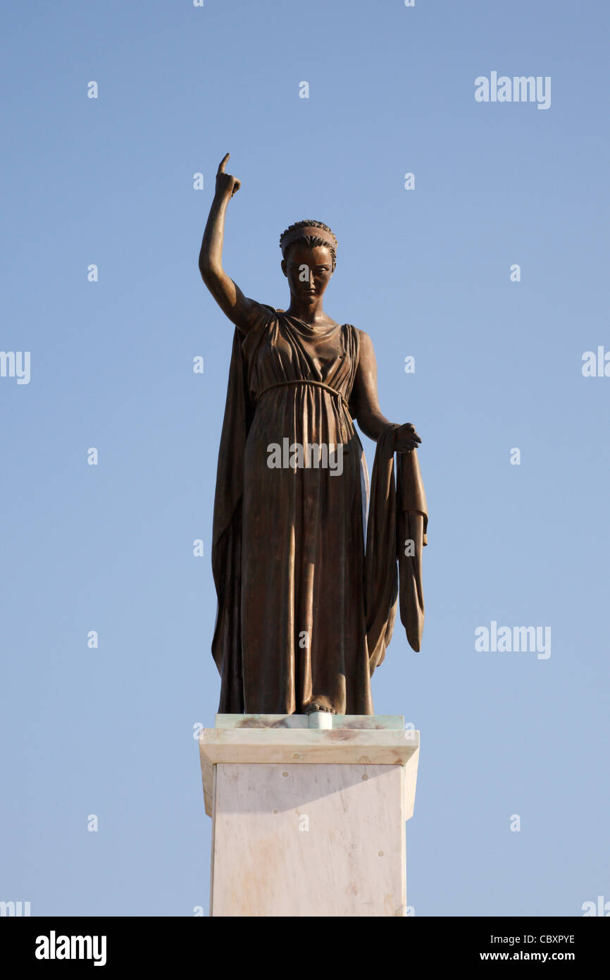 Eleftheria Freiheitsdenkmal, Nicosia, Zypern Stockfoto
