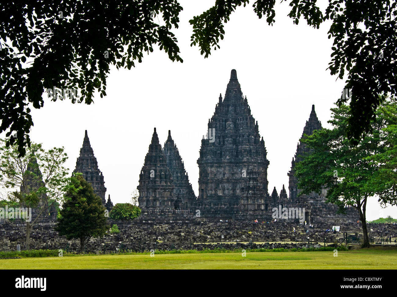 Prambanan Hindu-Tempel-Komplex in der Nähe von Yogyakarta Stockfoto