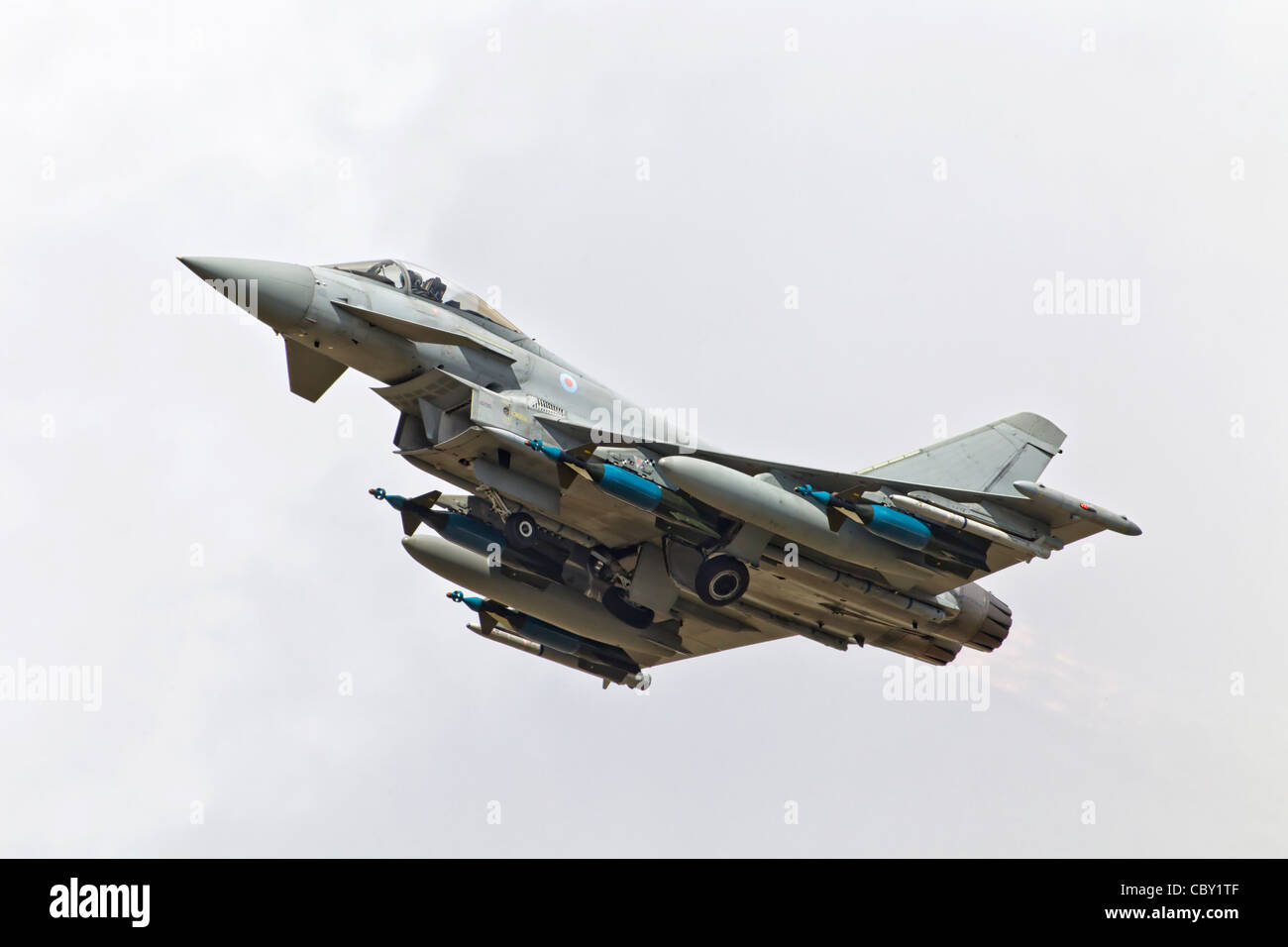 Bae Systeme Taifun Kämpfer der RAF Stockfoto