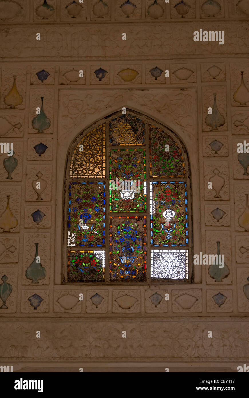 Palazzo Fort Amber, Jaipur, Rajasthan, Indien. Stockfoto