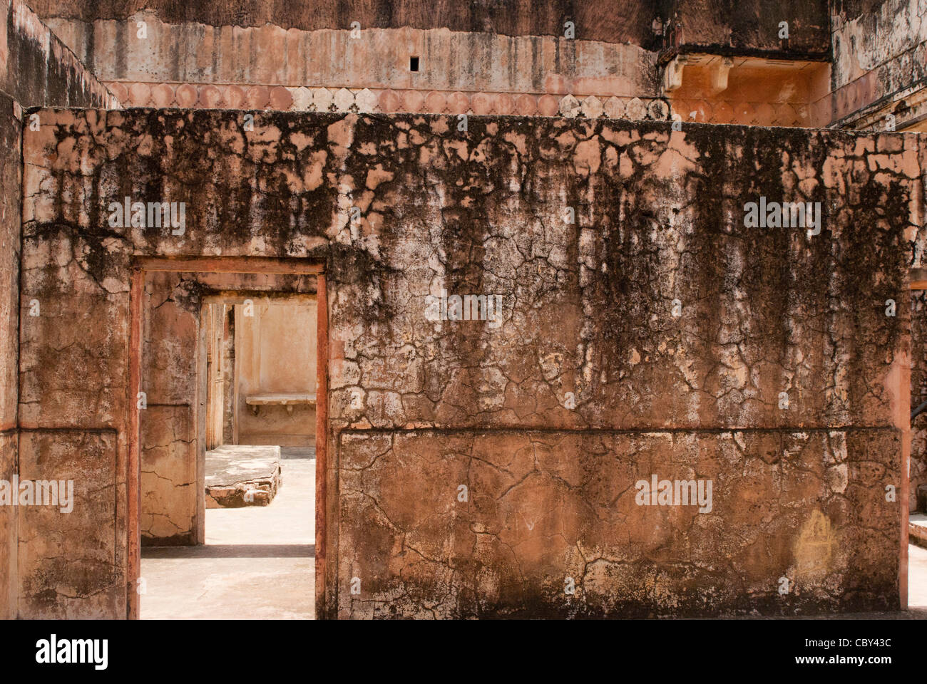 Palazzo Fort Amber, Jaipur, Rajasthan, Indien. Stockfoto