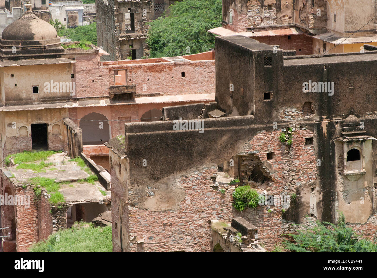 Palazzo Fort Amber, Jaipur, Rajasthan, Indien. Stockfoto