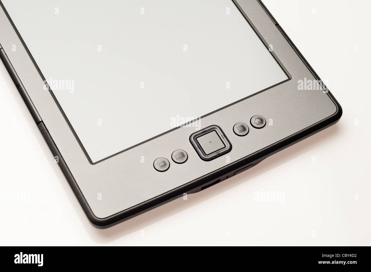 Amazon Kindle Ebook-Reader auf weißem Hintergrund Stockfoto