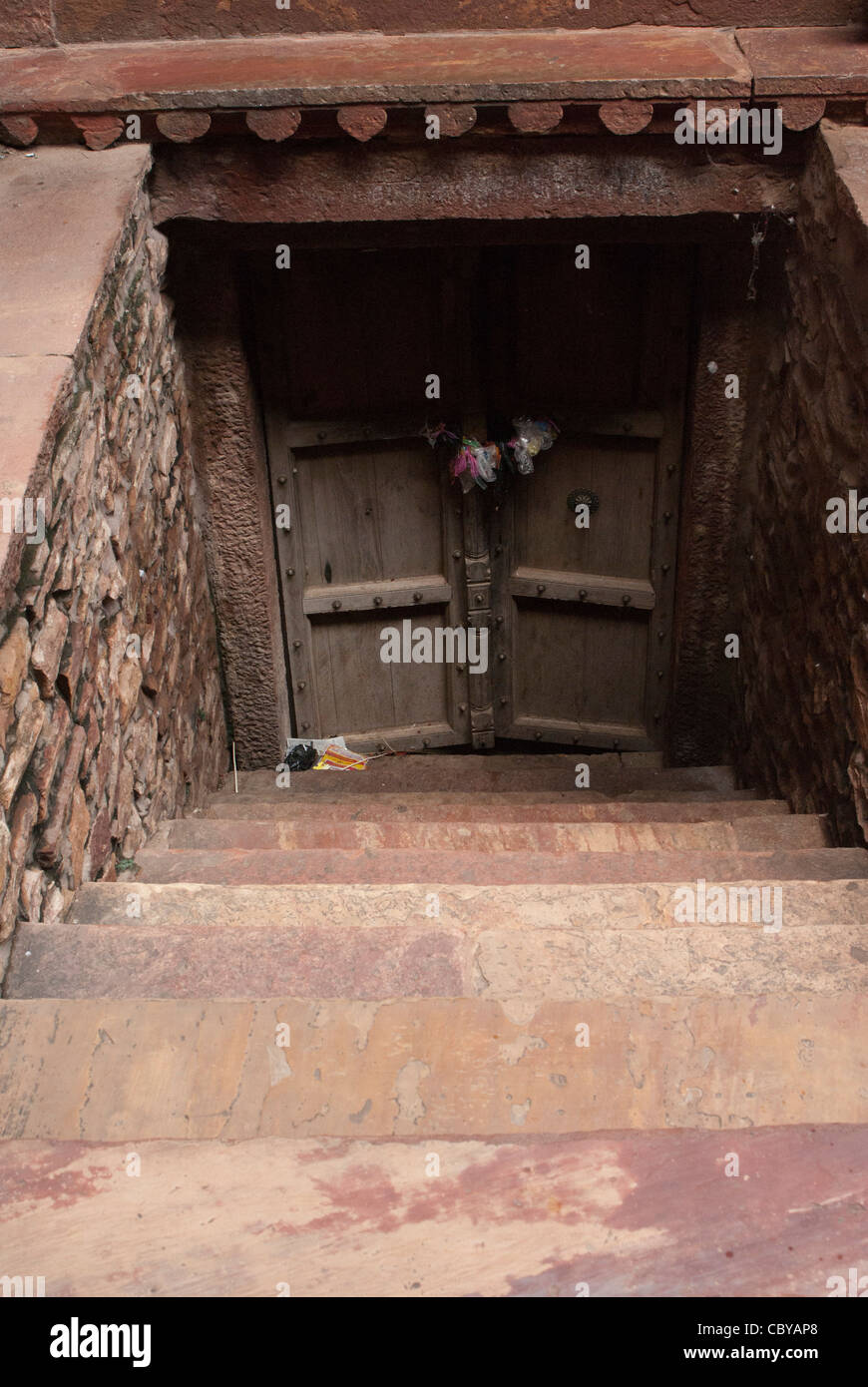 Jami Masjid-Moschee, Fatehpur Sikri, Indien. Stockfoto