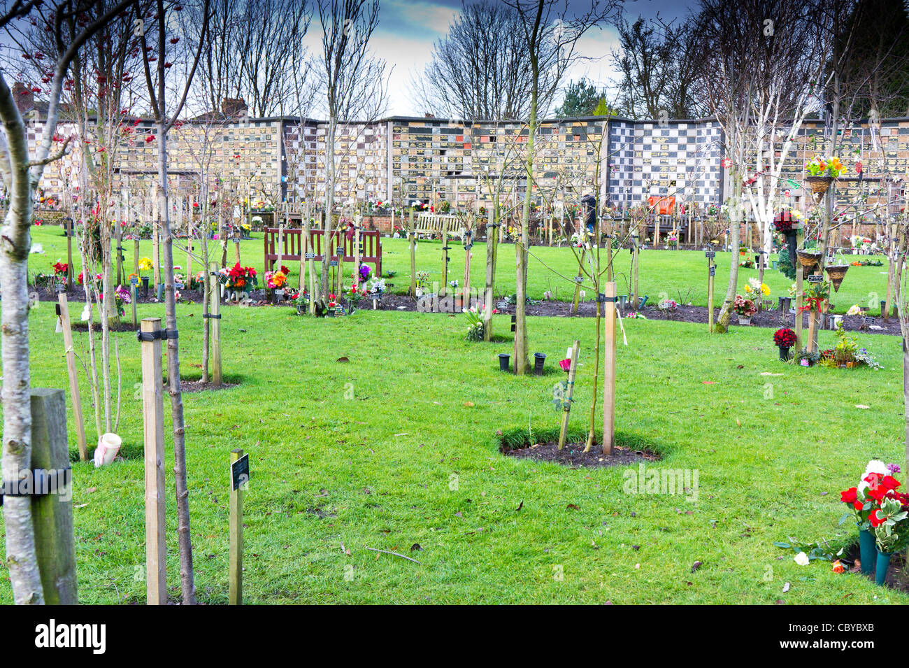 Manchester-Krematorium Stockfoto