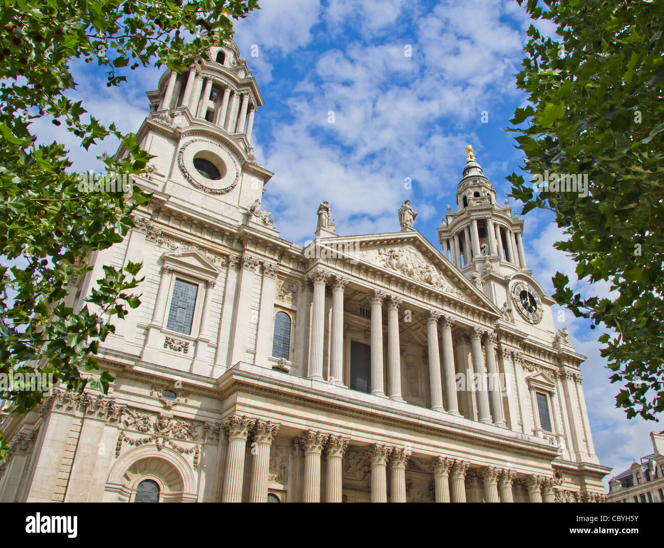 St. Pauls Cathedral in London, Großbritannien Stockfoto
