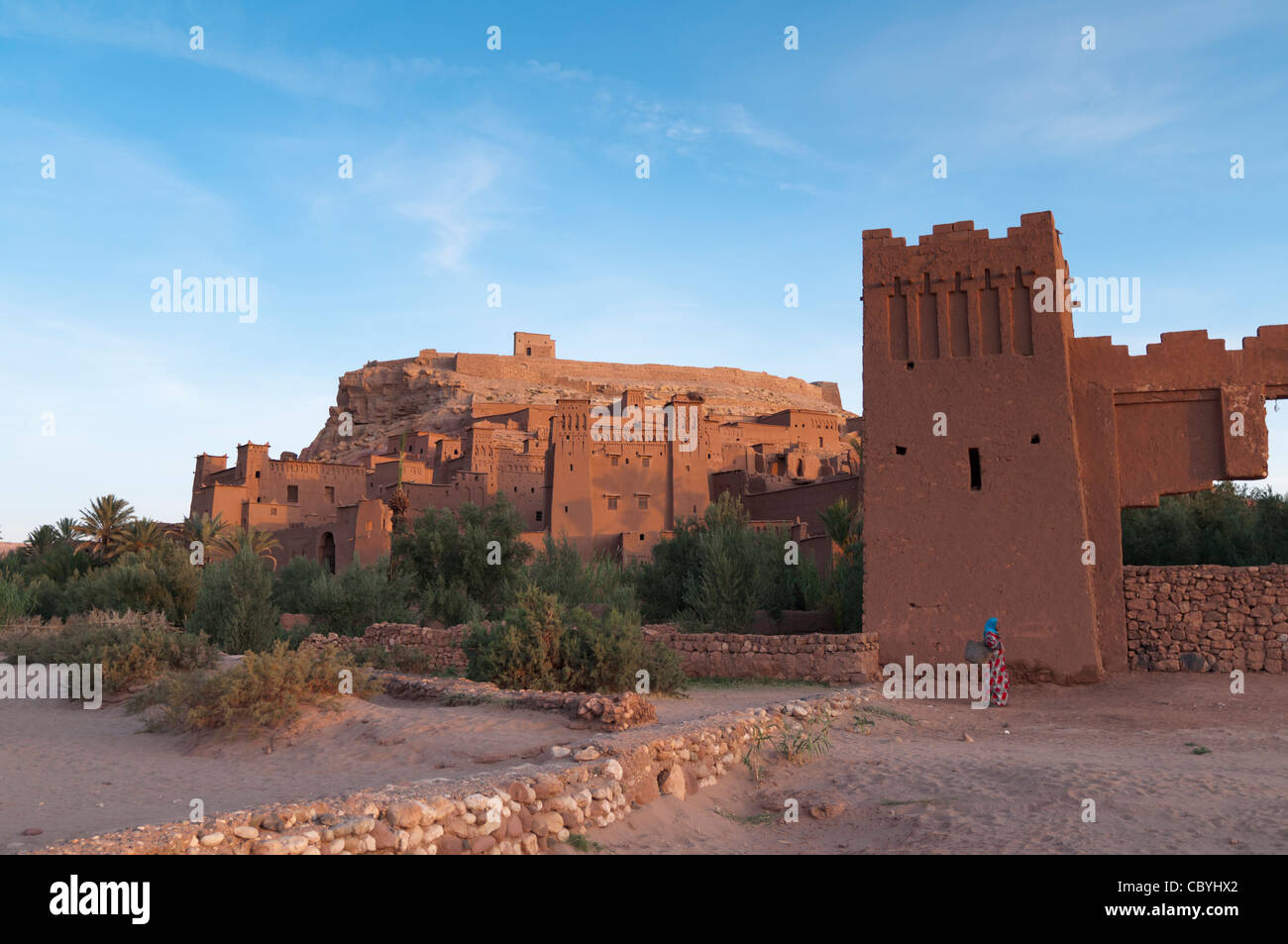Ait Benhaddou, Marokko Stockfoto