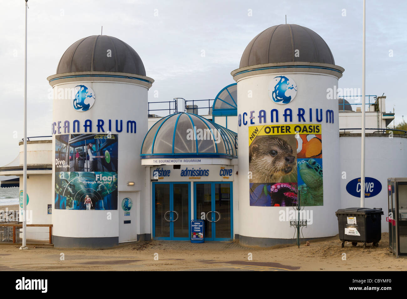 Das Ozeanarium in Bournemouth, Dorset Stockfoto