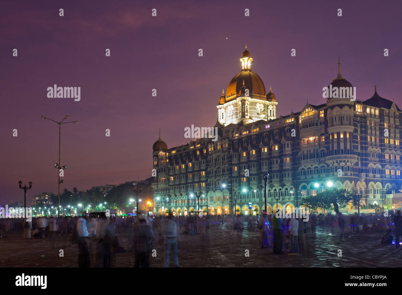 Das Taj Mahal Palace Hotel in Mumbai Bombay Indien Stockfoto