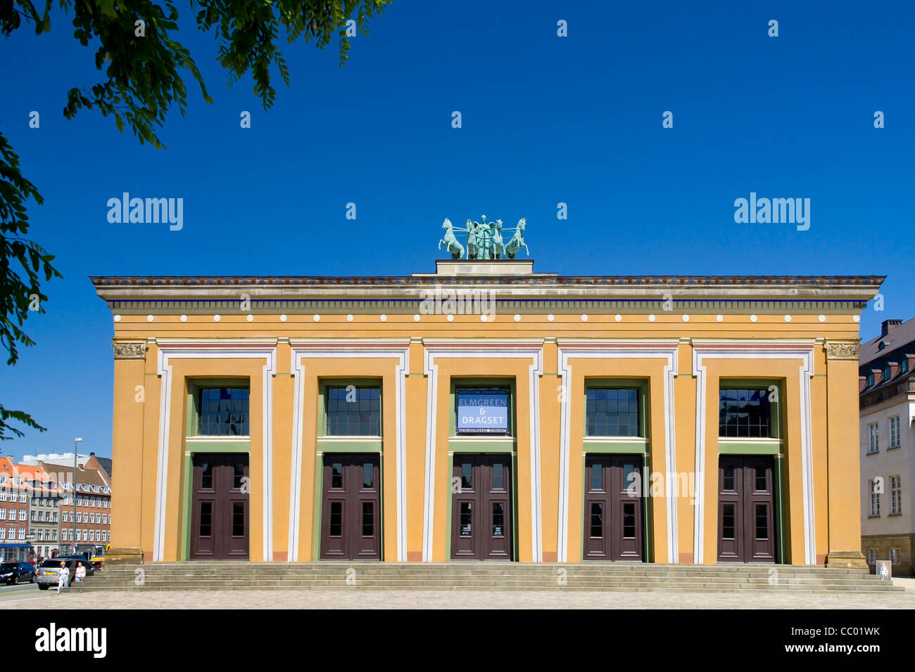 Thorvaldsens Museum in Kopenhagen Stockfoto