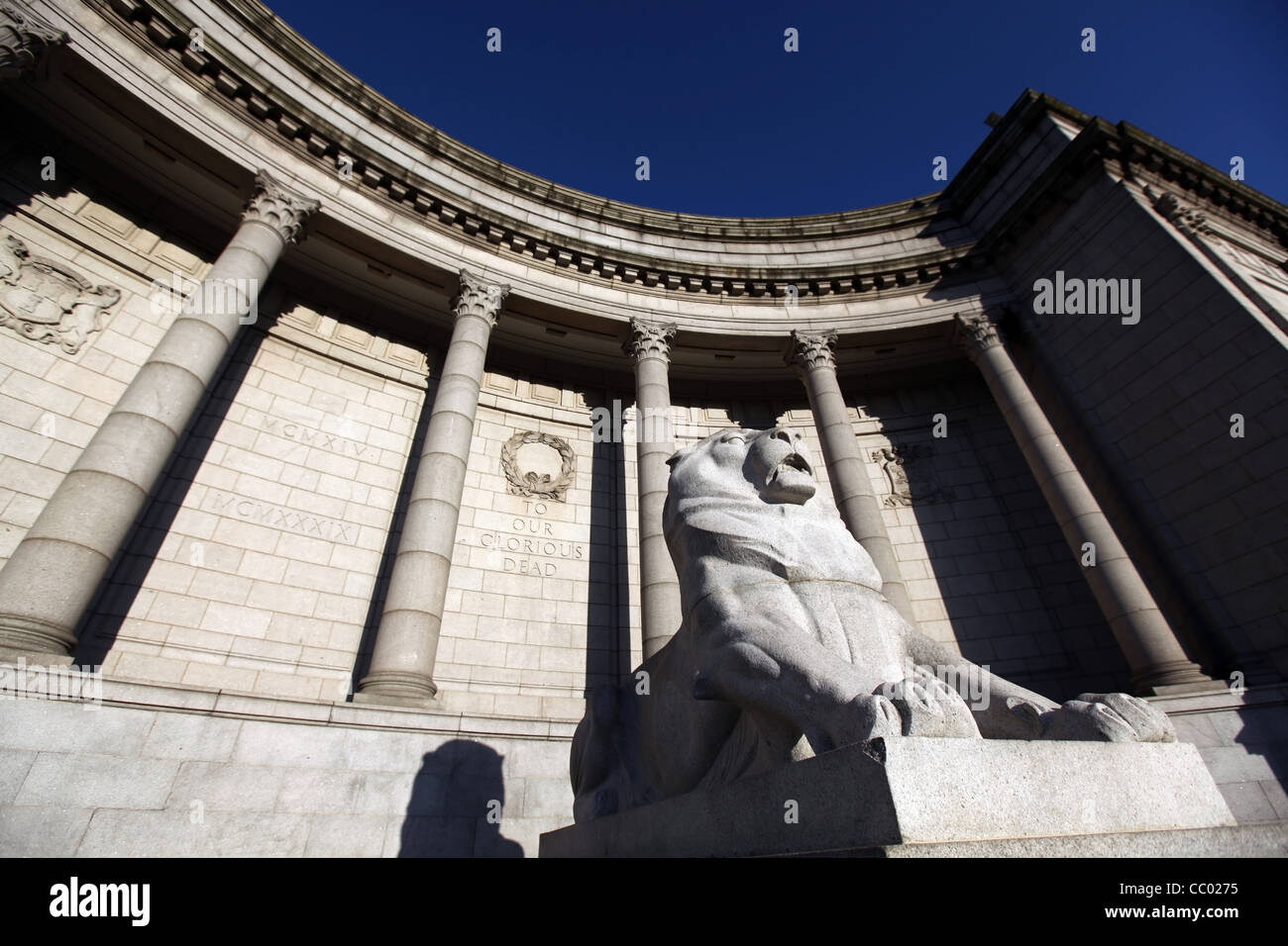 Historische Granit Gebäude Cowdray Hall in Aberdeen City Centre, Schottland, UK Stockfoto