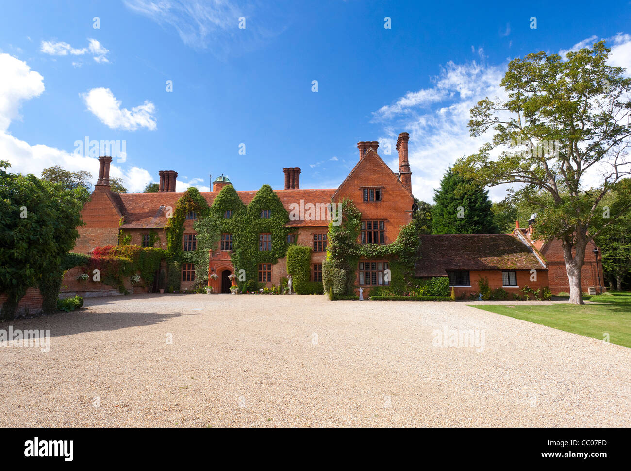 Woodhall Manor in Sutton, Suffolk, UK Stockfoto