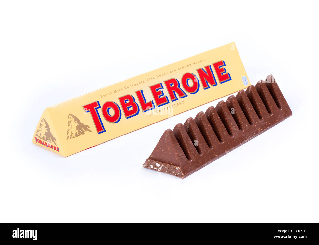 Toblerone Schokolade bar Stockfoto