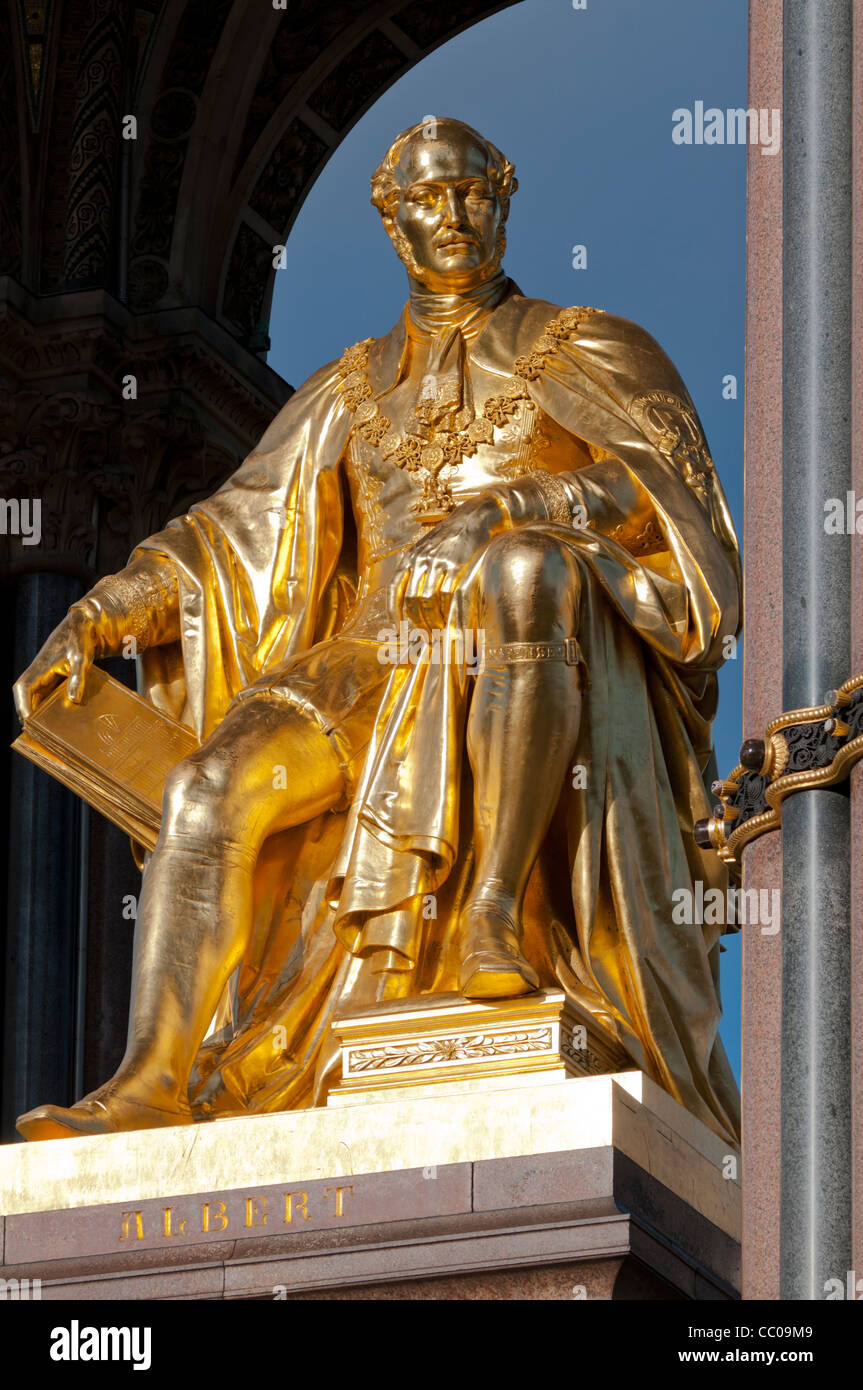 Albert Memorial, London, England Stockfoto