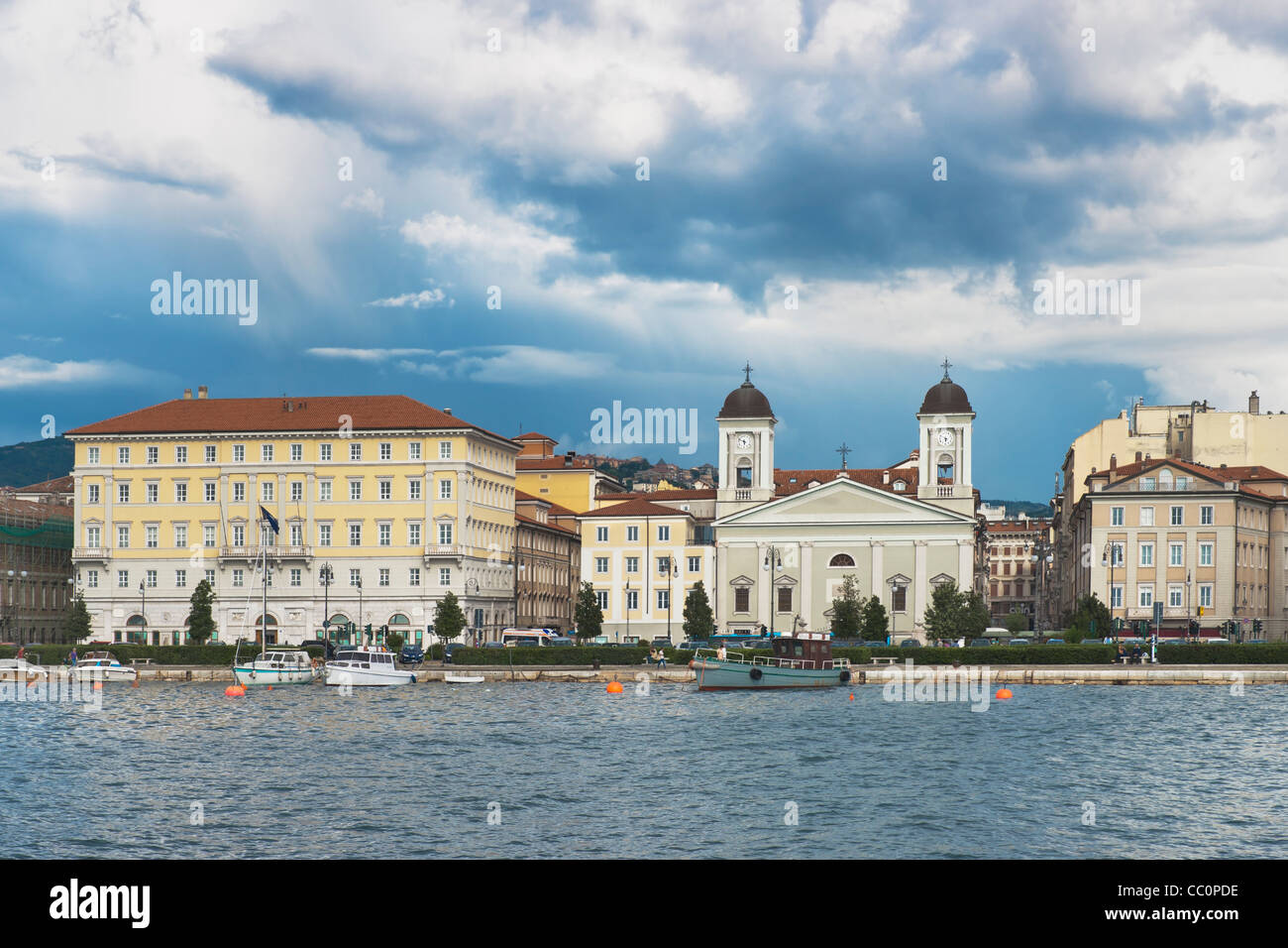 Griechisch-orthodoxe Kirche San Nicolo dei Greci, Triest, Friaul-Julisch Venetien, Italien, Europa Stockfoto