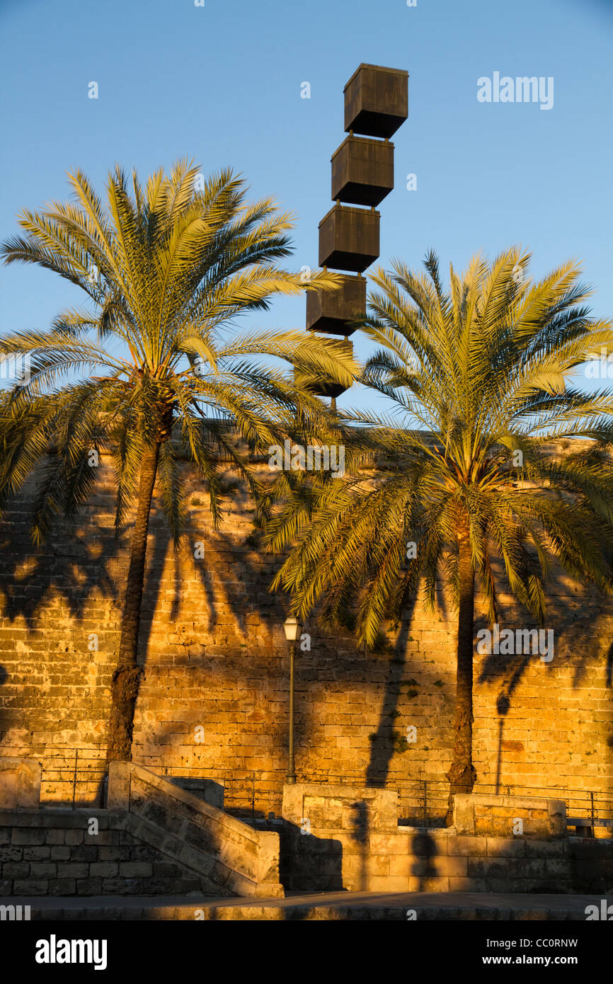 Palma de Mallorca Balearen Spanien Galerie für zeitgenössische Kunst Es Baluard an der Spitze Stockfoto