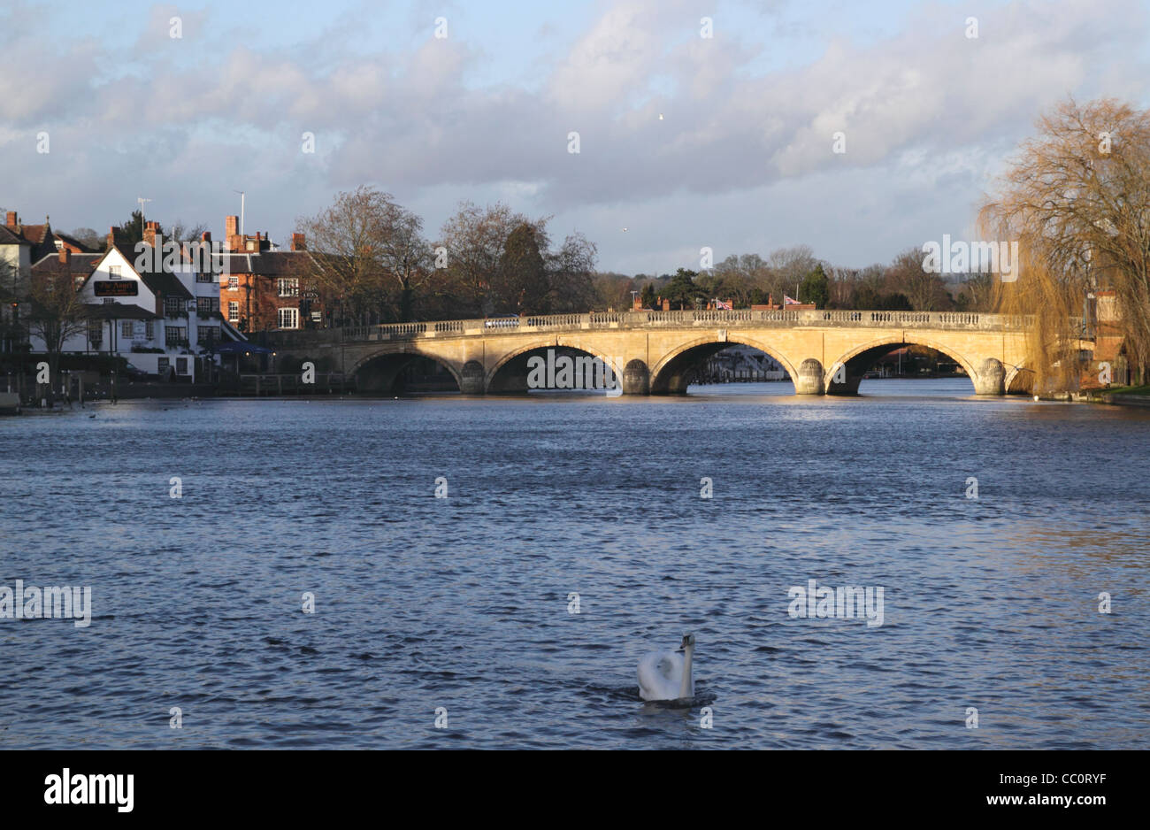 Brücke über die Themse in Henley Oxfordshire Stockfoto