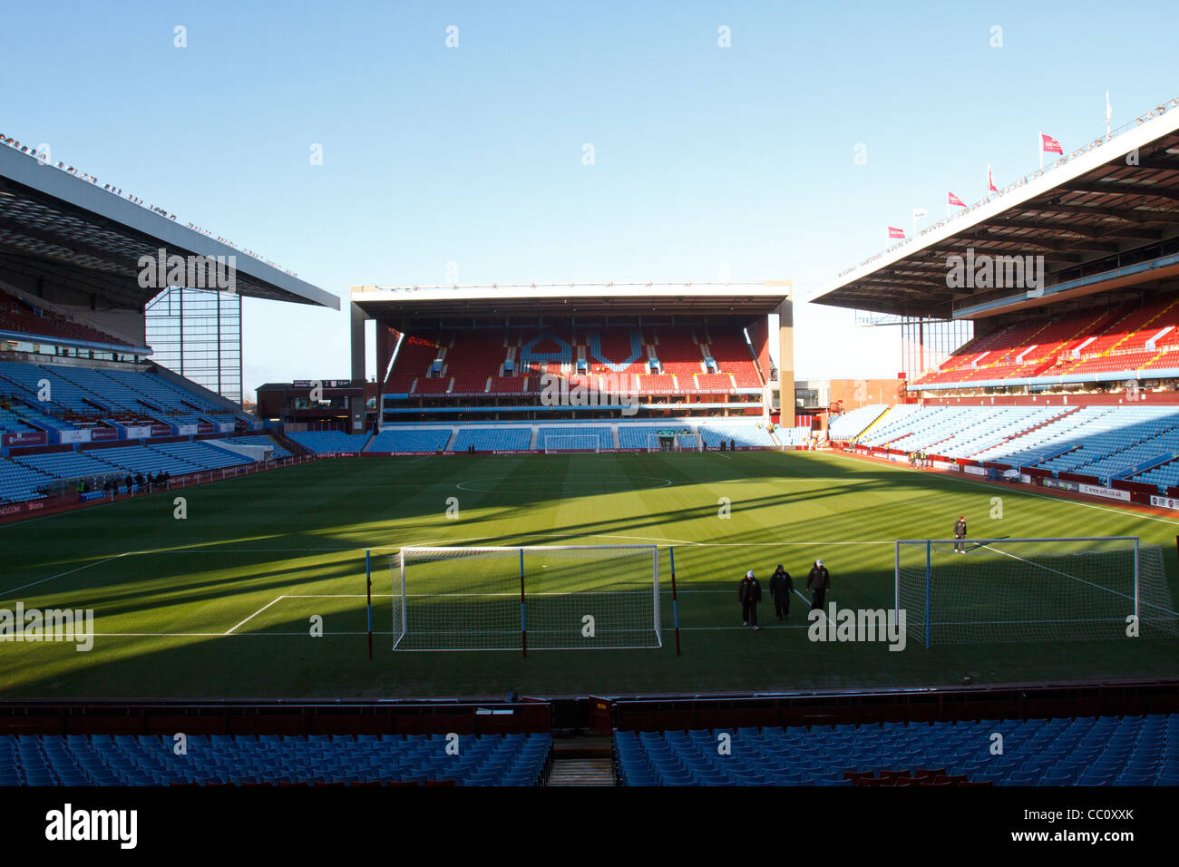 Aston Villa Football Club Stadion Villa Park eine Fußball-Stadion in Bezirk Witton, Birmingham, England Stockfoto