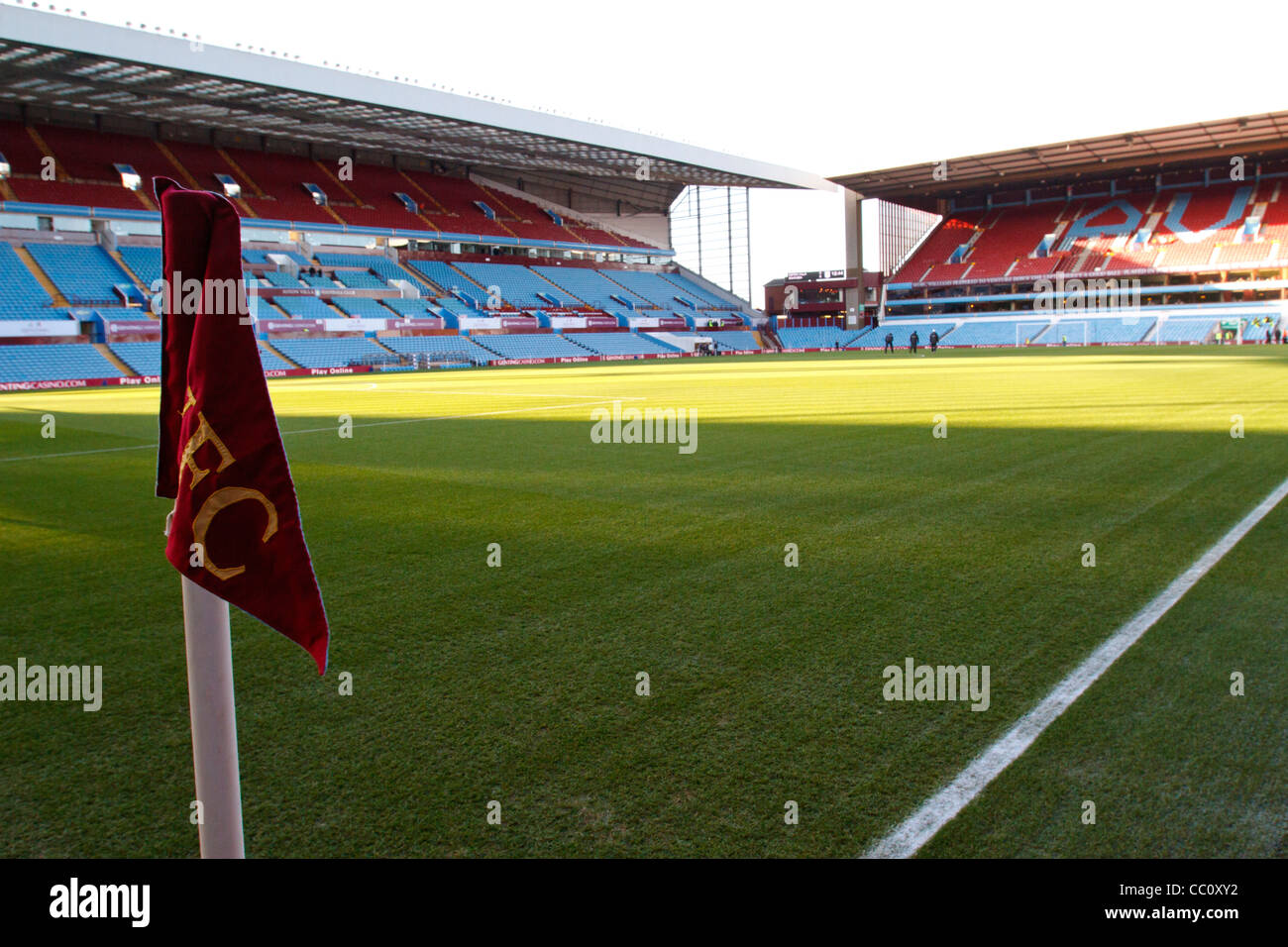 Aston Villa Football Club Stadion Villa Park eine Fußball-Stadion in Bezirk Witton, Birmingham, England Stockfoto