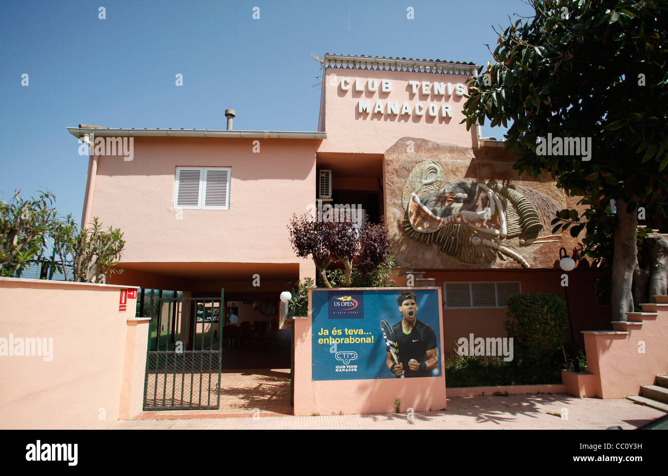 Club-Tenis-Manacor in Manacor, Mallorca, Spanien Stockfoto