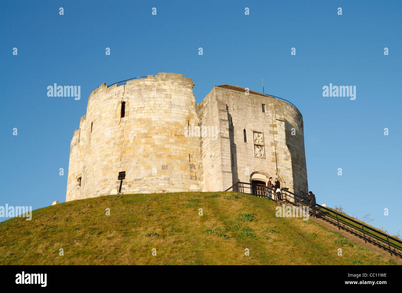 Cliffords Turm, York, Yorkshire, England Stockfoto