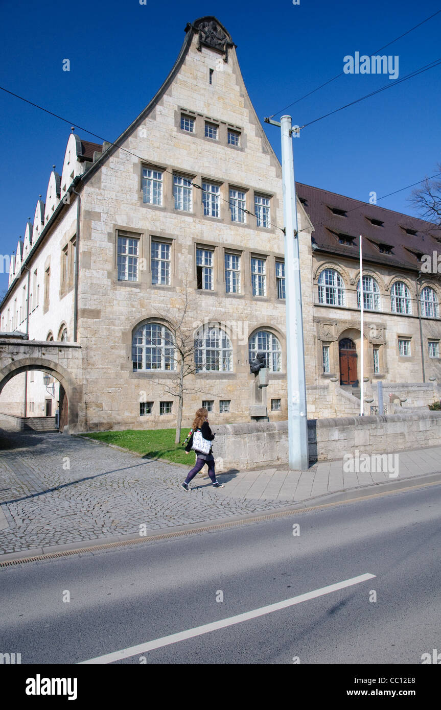 Hauptgebäude der Friedrich-Schiller-Universität Jena, Thüringen, Deutschland, Europa Stockfoto