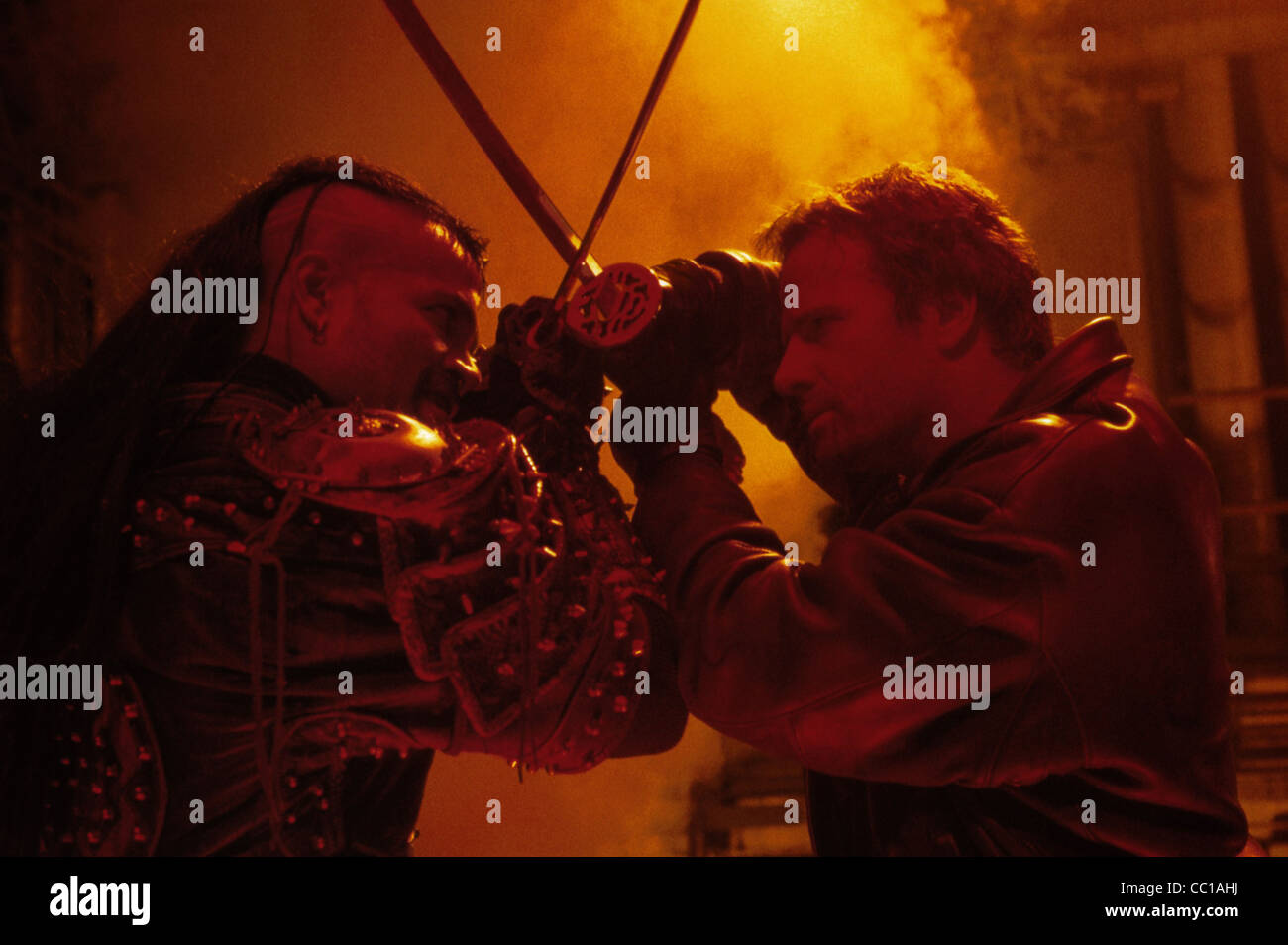 MARIO VAN PEEBLES, Christopher Lambert, HIGHLANDER III THE SORCERER, 1994 Stockfotografie Alamy