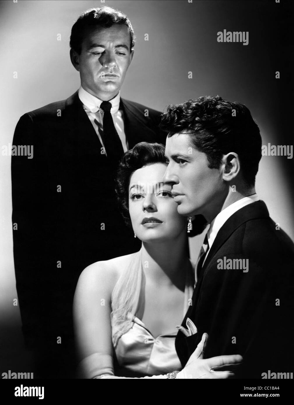 ROBERT WALKER, RUTH ROMAN, Farley Granger, Fremde im Zug, 1951 Stockfoto