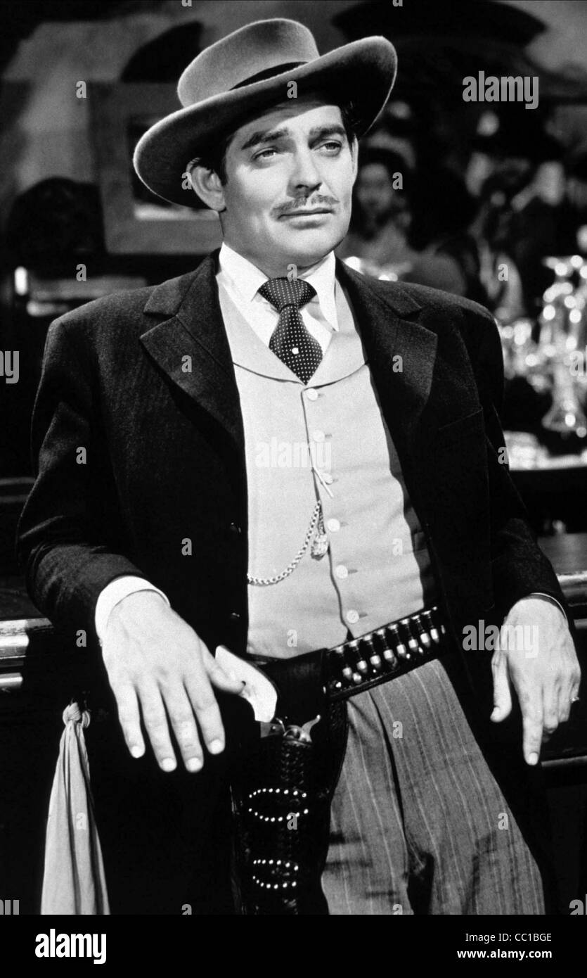 CLARK GABLE HONKY TONK (1941) Stockfoto