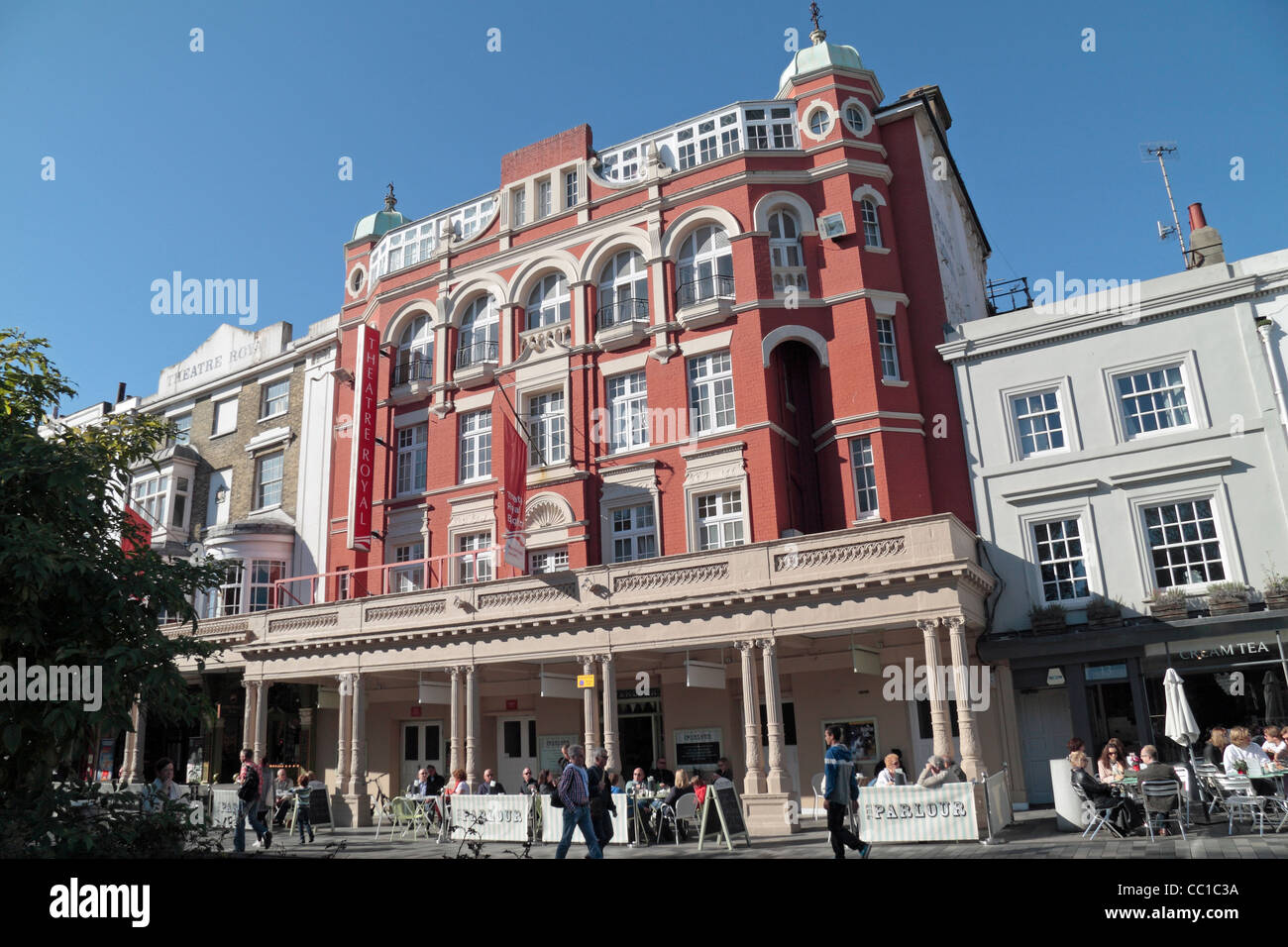 Das Theatre Royal Brighton, East Sussex, UK.  Das Theater am 27. Juni 1807 eröffnet Stockfoto