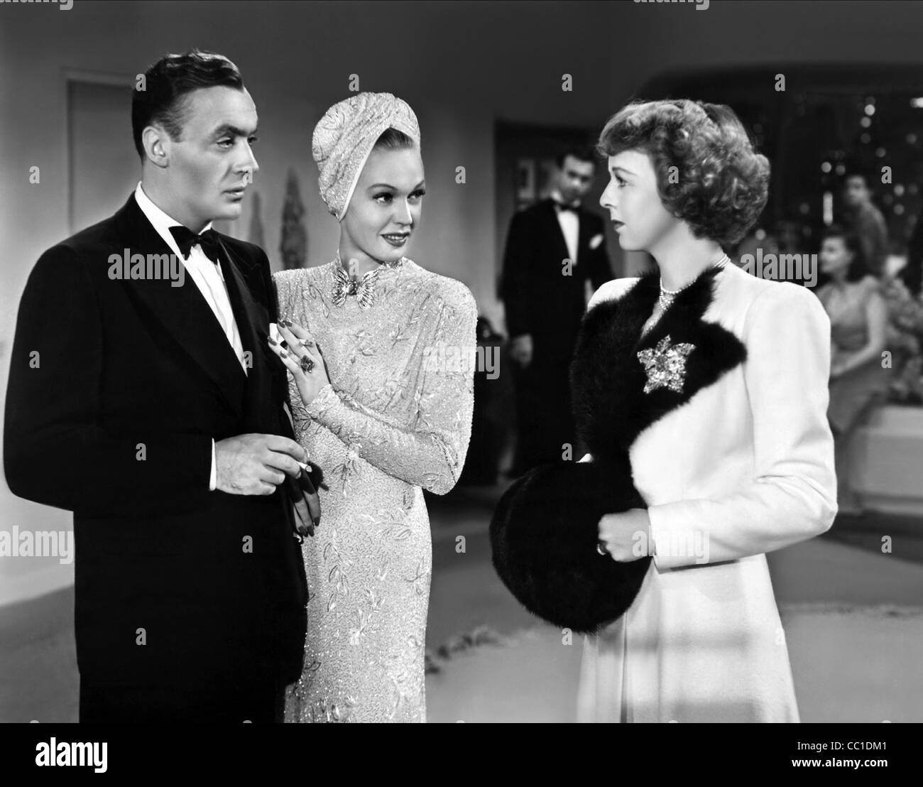CHARLES BOYER, RITA JOHNSON, Margaret Sullavan, TERMIN FÜR LIEBE, 1941 Stockfoto
