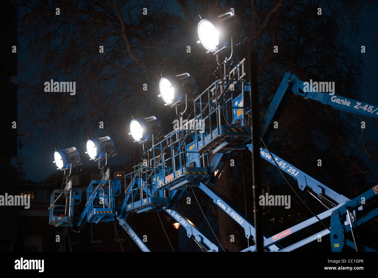 James-Bond-Film auf neuesten Film Lichter gesetzt Stockfoto