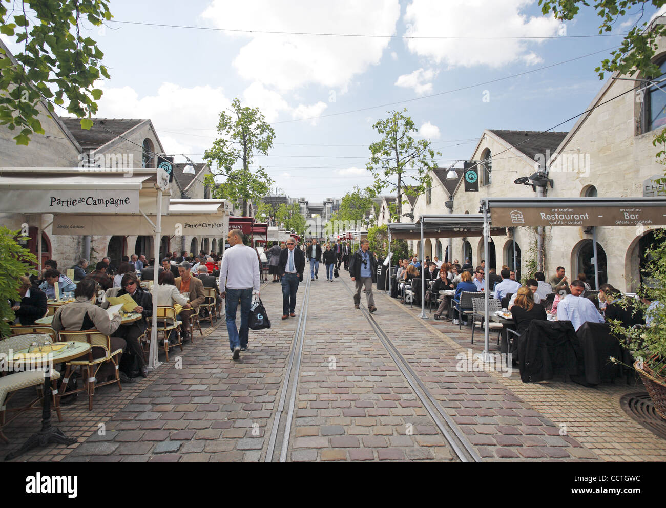 Bercy, Paris, Frankreich Stockfoto