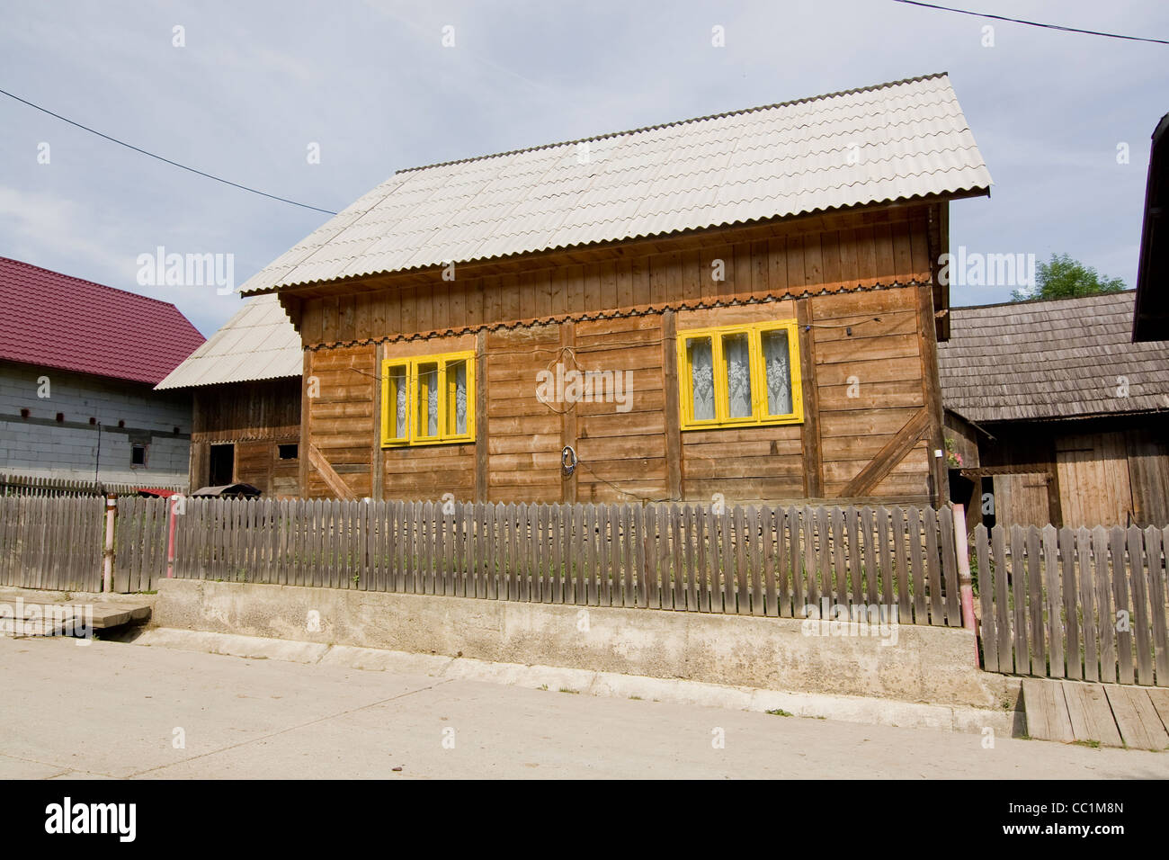 Nowy Soloniec polnischen Dorf in Rumänien, Provinz im südlichen Bukowina, Rumänien Stockfoto