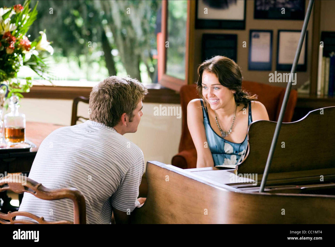 Miley Cyrus Liam Hemsworth Das Letzte Lied 2010 Stockfotografie Alamy