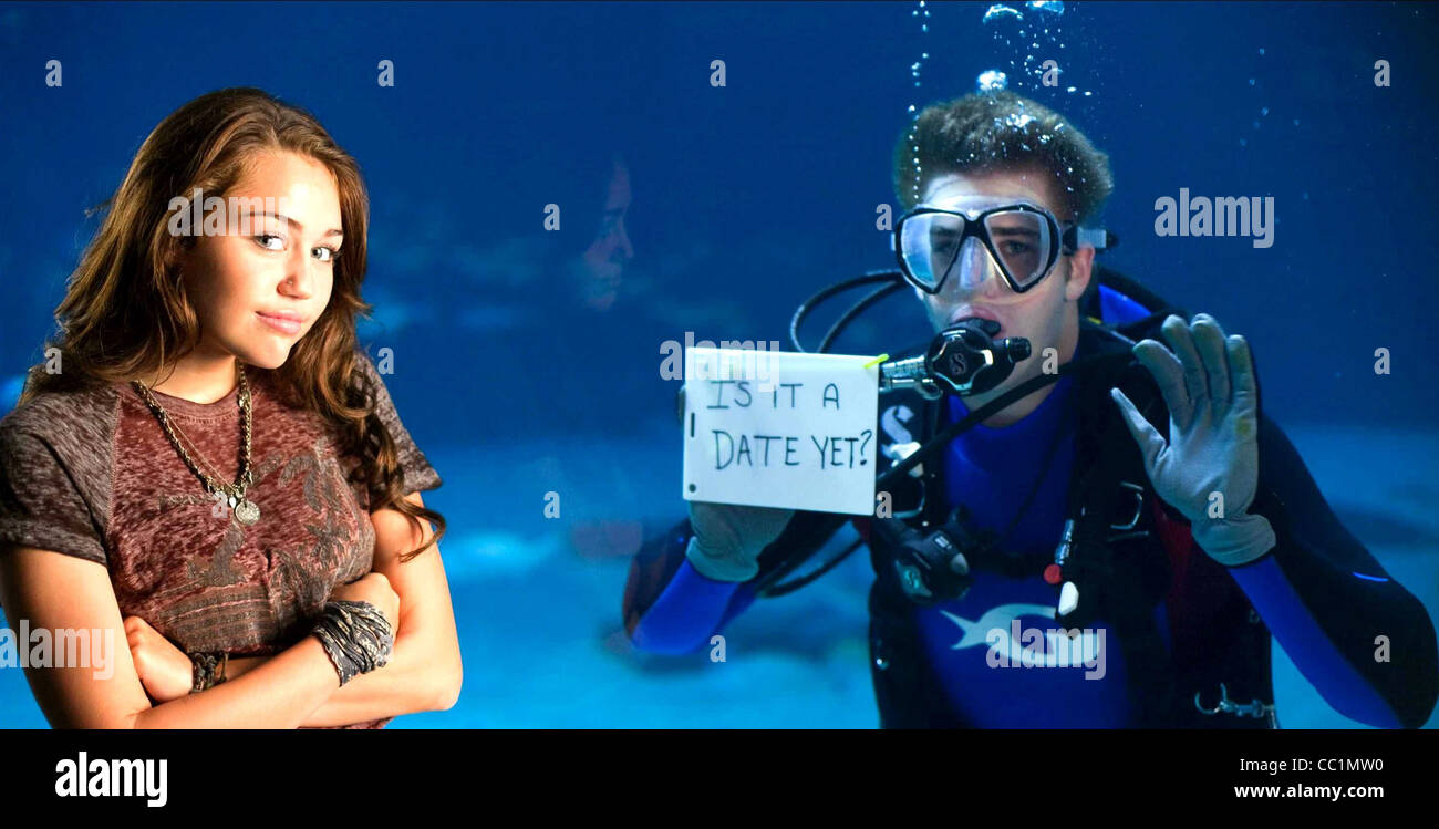 Miley Cyrus Liam Hemsworth Das Letzte Lied 2010 Stockfotografie Alamy