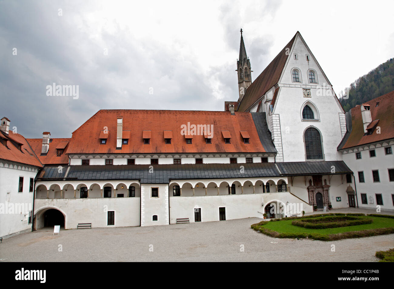 Gaming - späten Kartäuser-Kloster in Österreich Stockfoto