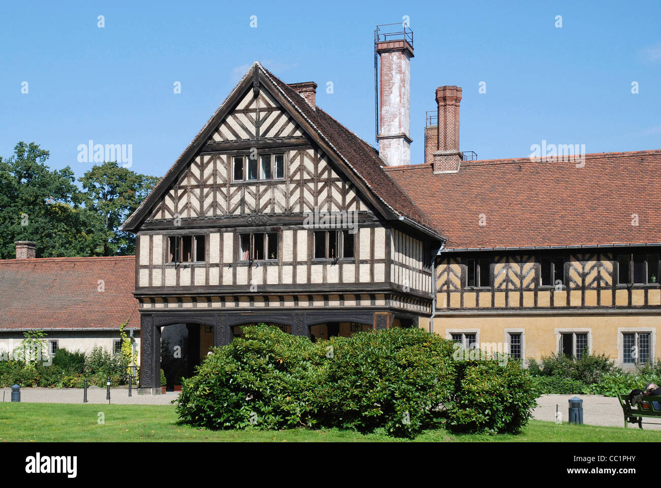 Schloss Cecilienhof im neuen Garten Potsdam Stockfotografie Alamy