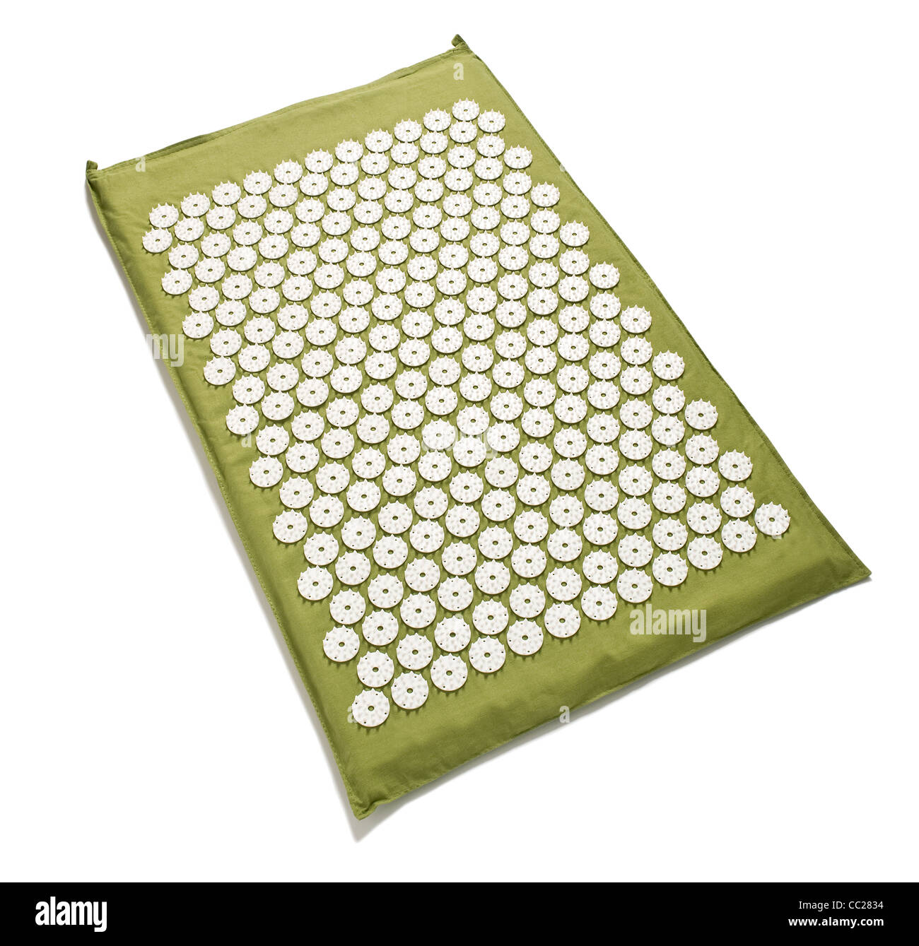 Ein Bett der Nägel Stockfoto