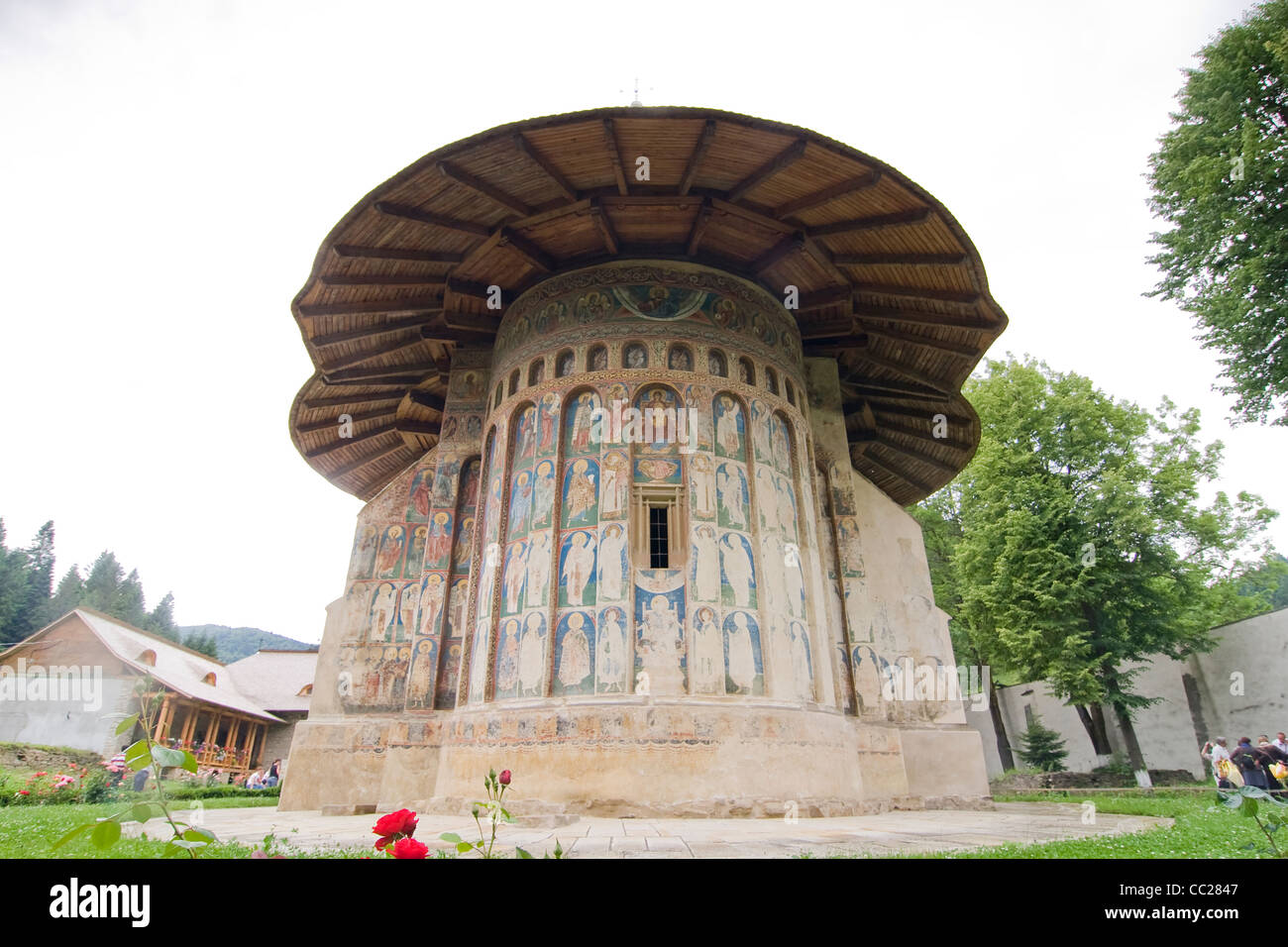 Das Kloster Voronet in Rumänien Stockfoto