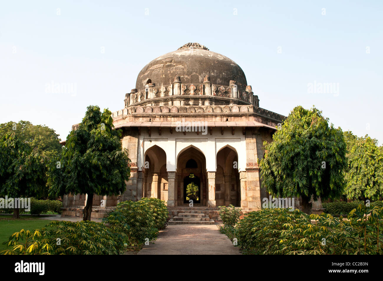 Grab von Sikandar Lodi, Lodi Gardens, New Delhi, Indien Stockfoto